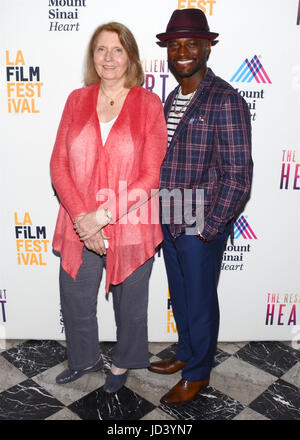 Susan Froemke und Taye Diggs während der Vorführung LA Film Festival für den Dokumentarfilm The belastbar Heart in Los Angeles, CA am 15. Juni im ArcLight Culver City. Der elastische Herz folgt Dr. Valentin Fuster in seinem globalen Trek, Hea rt Krankheit zu bekämpfen, durch die Erziehung von Erwachsenen ebenso wie heute ist die neue Generation wie basic Lebensstil Änderungen können haben einen erheblichen Einfluss auf Ihre Gesundheit. Der Film wurde unter der Regie von Oscar (R)-nominierte und bereits Direktor Susan Froemke zu gewinnen, und wurde mit freundlicher Unterstützung von The Valentin Fuster Mount Sinai Foundation für Wissenschaft, Gesundheit & Empowerme gemacht Stockfoto