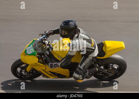 British Superbike Championship offiziellen Test in Snetterton 7. Juni 2017 Stockfoto