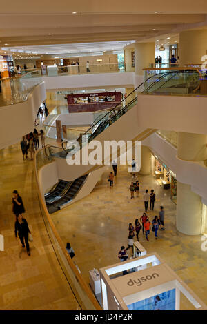 Pacific Place high end Shopping Centre Hong Kong. Stockfoto