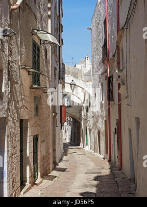 Ostuni, die weiße Stadt am Meer Apulien oder Apulien Italien Stockfoto