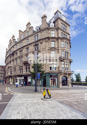 Malmaison Dundee Hotels an Ecke Whitehall Crescent und Dock Street in Dundee Tayside Scotland UK Stockfoto