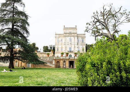 Villa Doria Pamphili an der Via Aurelia Antica, Rom, Italien Stockfoto