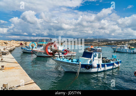 Agios Georgios Hafen von Paphos, Paphos, Zypern Stockfoto