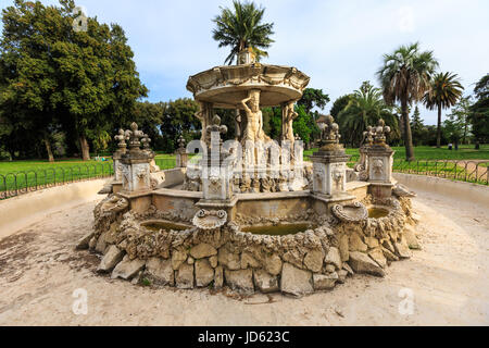 Fontain Bernini benannt Cochlea in Villa Doria Pamphili an der Via Aurelia Antica Stockfoto