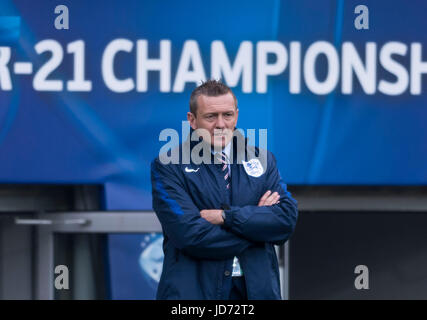 Aidy Boothroyd (ENG), 16. Juni 2017 - Fußball / Fußball: UEFA-U21-Meisterschaft Polen 2017 Gruppe A Spiel zwischen Schweden 0-0 England Kolporter Arena in Kielce, Polen. (Foto von Maurizio Borsari/AFLO) Stockfoto