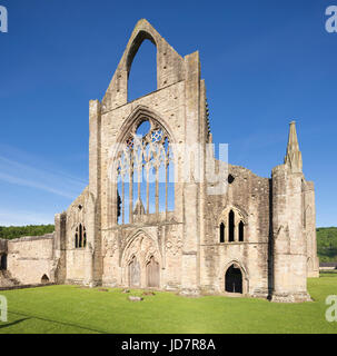 Tintern Abbey im Wye Valley, Monmouthshire, Wales, UK Stockfoto