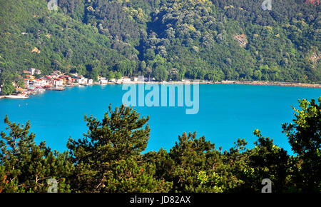 Türkis gefärbt Bosporus Stockfoto