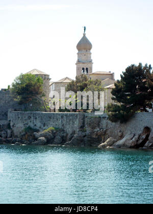 Stadt Krk, Insel Krk, Sommer Details, Kroatien, Europa, 9 Stockfoto