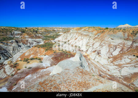 Terry Badlands gesehen von der Calypso-Trail in der Nähe von Terry, montana Stockfoto