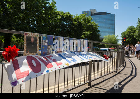 Rik Mayall Memorial 'Bottom' Bank in Hammersmith, London, UK Stockfoto