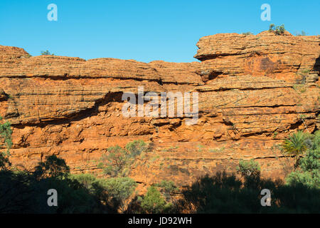 Dramatische Landschaft am Kings Canyon, Northern Territory, Australien Stockfoto