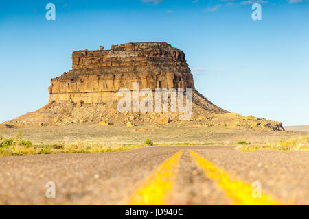 Fajada Butte in chaco Culture National Historical Park, New Jersey, USA Stockfoto