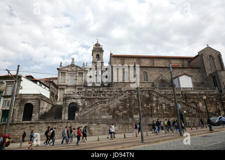 Igreja de São Francisco in POrto Portugal Stockfoto