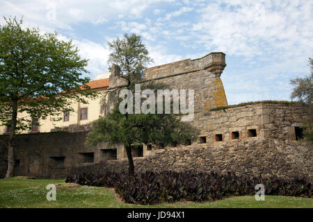 Forte de São João Baptista da Foz in Porto - Portugal Stockfoto