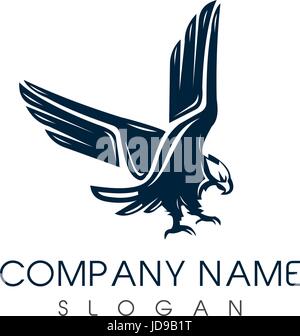 Klassische Adler-logo Stock Vektor