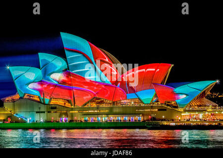 Vivid Sydney Stockfoto