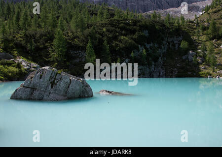 Lake Sorapis Dolomiten Venetien Italien Stockfoto