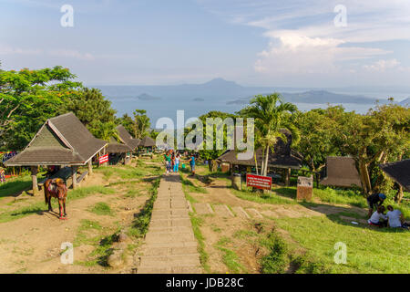 Juni 17,2017 Picknickplatz in Tagaytay Picknick Grove, Tagaytay, Philippinen Stockfoto