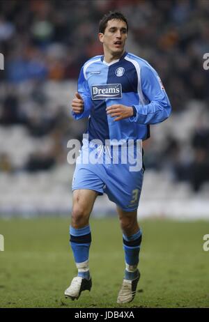 CRAIG WOODMAN WYCOMBE WANDERERS FC VALLEY PARADE BRADFORD ENGLAND 14. Februar 2009 Stockfoto