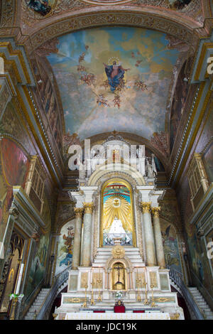 Altar, Iglesia de Nuestra Señora De La Merced, La Habana Vieja, UNESCO-Weltkulturerbe, Havanna, Kuba Stockfoto