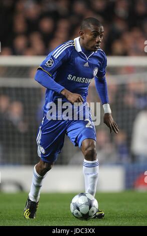 SALOMON KALOU CHELSEA FC STAMFORD BRIDGE LONDON ENGLAND 25. Februar 2009 Stockfoto