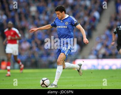 MICHAEL BALLACK CHELSEA FC WEMBLEY Stadion LONDON ENGLAND 18. April 2009 Stockfoto