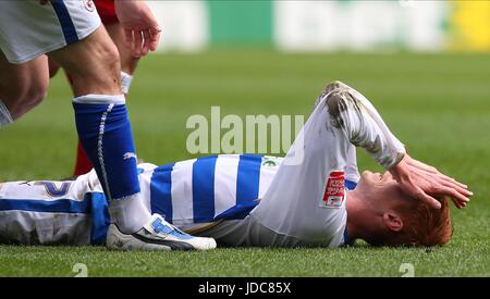 DAVE KITSON READING FC MADEJSKI STADIUM READING ENGLAND 3. Mai 2009 Stockfoto