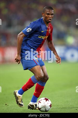 SAMUEL ETO FC BARCELONA STADIO OLIMPICO Rom 27. Mai 2009 Stockfoto