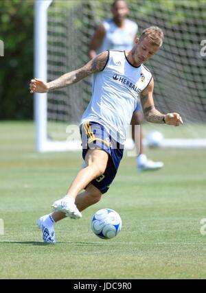 DAVID BECKHAM LOS ANGELES GALAXY CARSON LOS ANGELES CA USA 22. Juli 2009 Stockfoto
