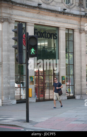 Foxtons Immobilienmakler Park Lane, London Stockfoto