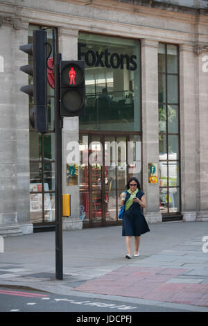 Foxtons Immobilienmakler Park Lane, London Stockfoto