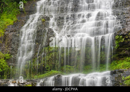 Bridalveil fällt Chimanimani Nationalpark Simbabwe. Stockfoto