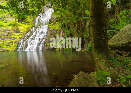 Bridalveil fällt Chimanimani Nationalpark Simbabwe. Stockfoto
