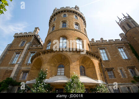 Nahaufnahme von Belvoir Castle Leicestershire England UK Stockfoto