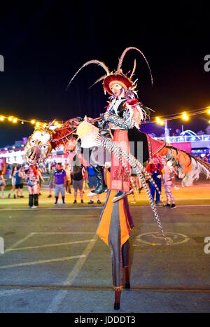 Las Vegas, Nevada, USA. 18. Juni 2017. Dritter Tag der Electric Daisy Carnival Credit: Ken Howard/Alamy Live News Stockfoto