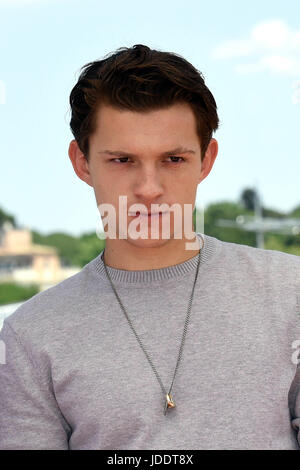 Rom, Italien. 20. Juni 2017. Fototermin von dem Film "Spiderman-Homecoming" in Rom. Im Bild: Schauspieler Tom Holland Photo Credit: Fabio Mazzarella/Sintesi/Alamy Live News Stockfoto