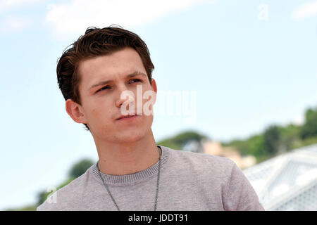 Rom, Italien. 20. Juni 2017. Fototermin von dem Film "Spiderman-Homecoming" in Rom. Im Bild: Schauspieler Tom Holland Photo Credit: Fabio Mazzarella/Sintesi/Alamy Live News Stockfoto