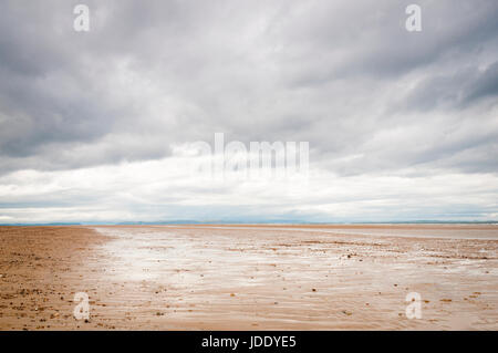 Findhorn Strand, Burghead Bay auf den Moray Firth, Schottland. Stockfoto