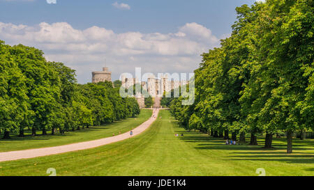 Schloss Windsor, Windsor, Greater London, England Stockfoto