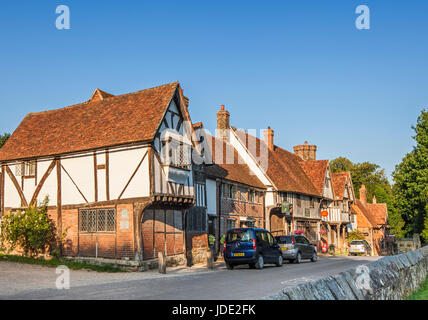 Chiddingstone Dorf, Kent. Stockfoto