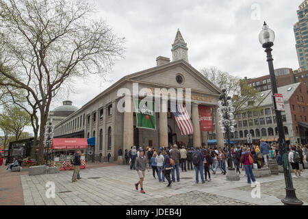 Quincy market Faneuil Hall Marketplace Downtown Boston USA Stockfoto