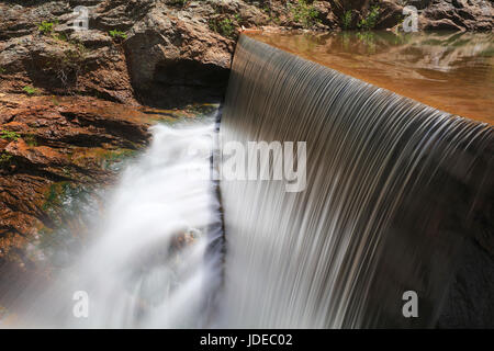 Unteren Wasserfall am Seven Falls in Colorado Springs Stockfoto