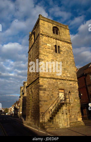 Uhrturm, Morpeth, Northumberland Stockfoto