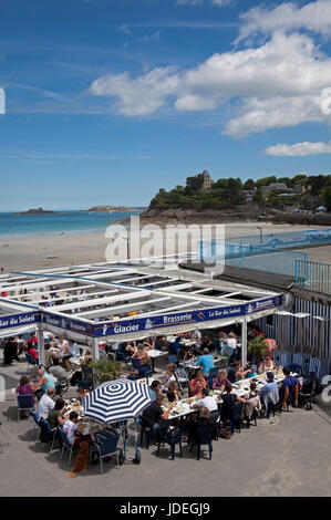 Dinard, Departement Ille-et-Vilaine in der Bretagne im Nordwesten Frankreich Frankreich, Europa Stockfoto