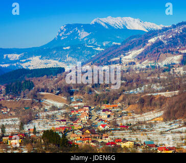 Rumänischen Karpaten von Piatra Craiului Stockfoto