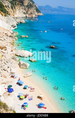 Goloritze Strand in der Nähe von Baunei, Ostküste von Sardinien, Italien Stockfoto