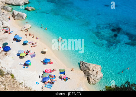 Goloritze Strand in der Nähe von Baunei, Ostküste von Sardinien, Italien Stockfoto