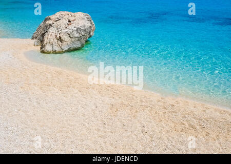 Goloritze Strand in der Nähe von Baunei, Ostküste von Sardinien, Italien Stockfoto