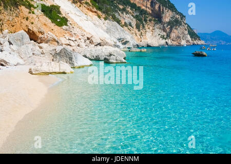 Goloritze Strand in der Nähe von Baunei, Ostküste von Sardinien, Italien Stockfoto