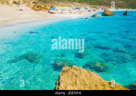 San Giovanni di Sinis Beach, Oristano, Sardinien, Italien Stockfoto